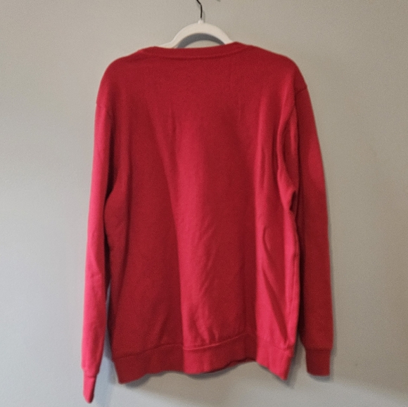 Disney Red Mickey Mouse Winter Sweatershirt - Picture 3 of 5